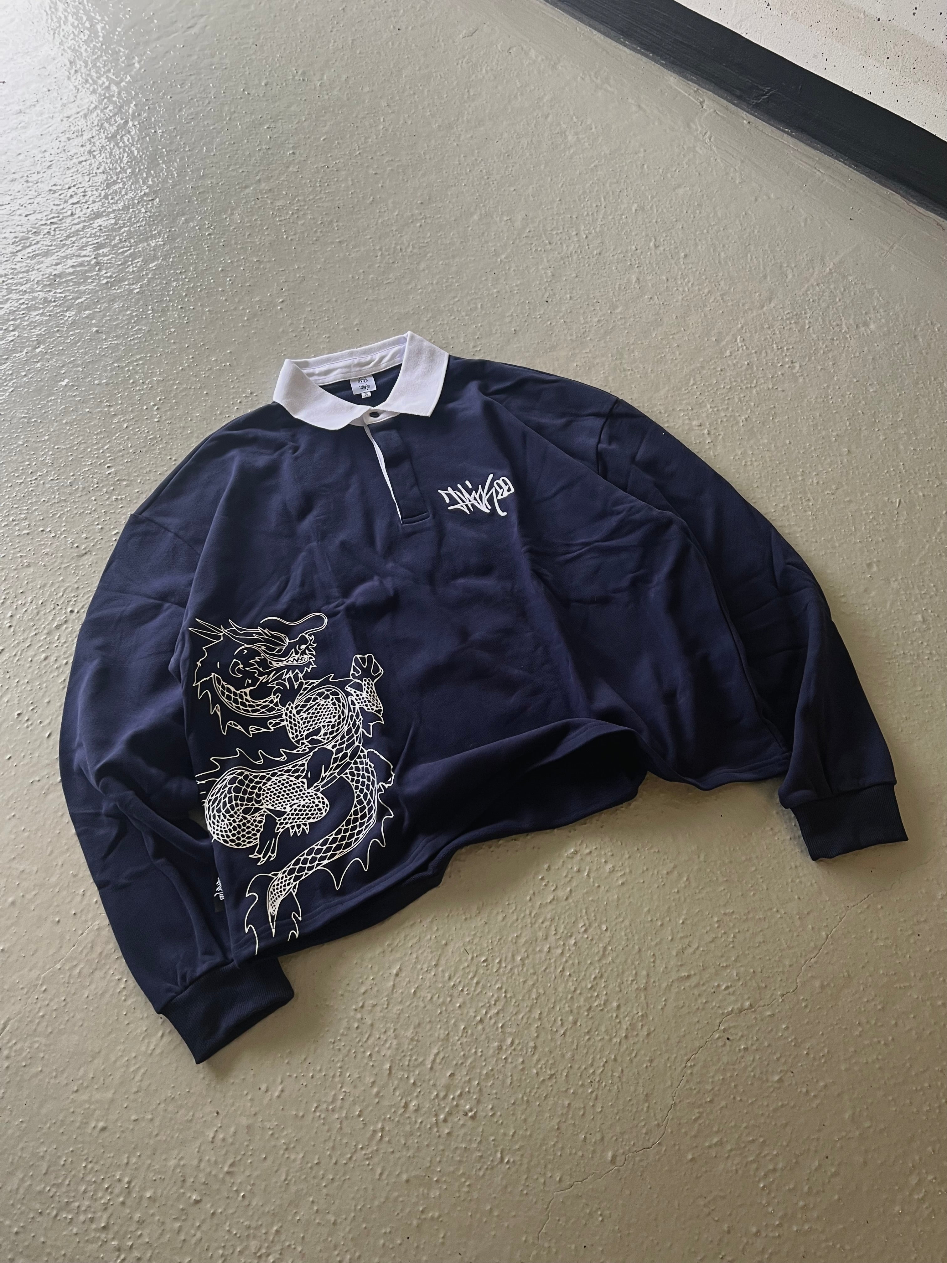 Dragon polo sweatshirt