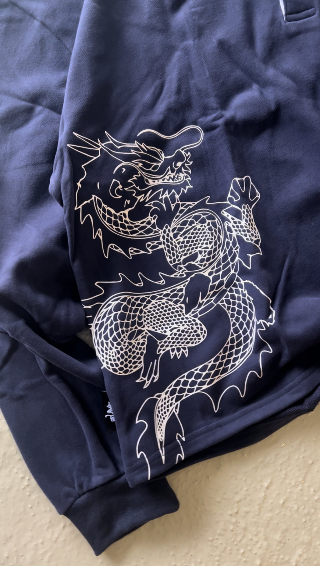 Dragon polo sweatshirt