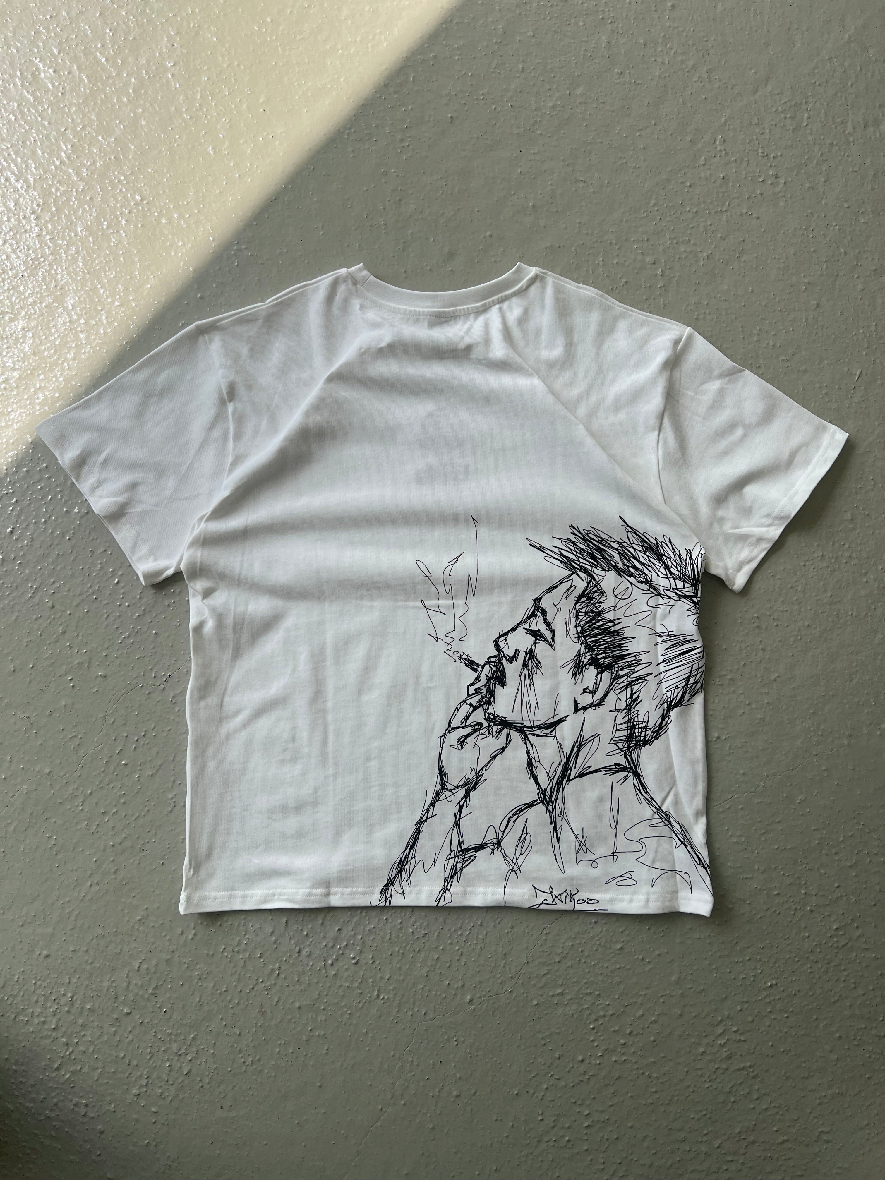 Jaikoo smoking man t-shirt