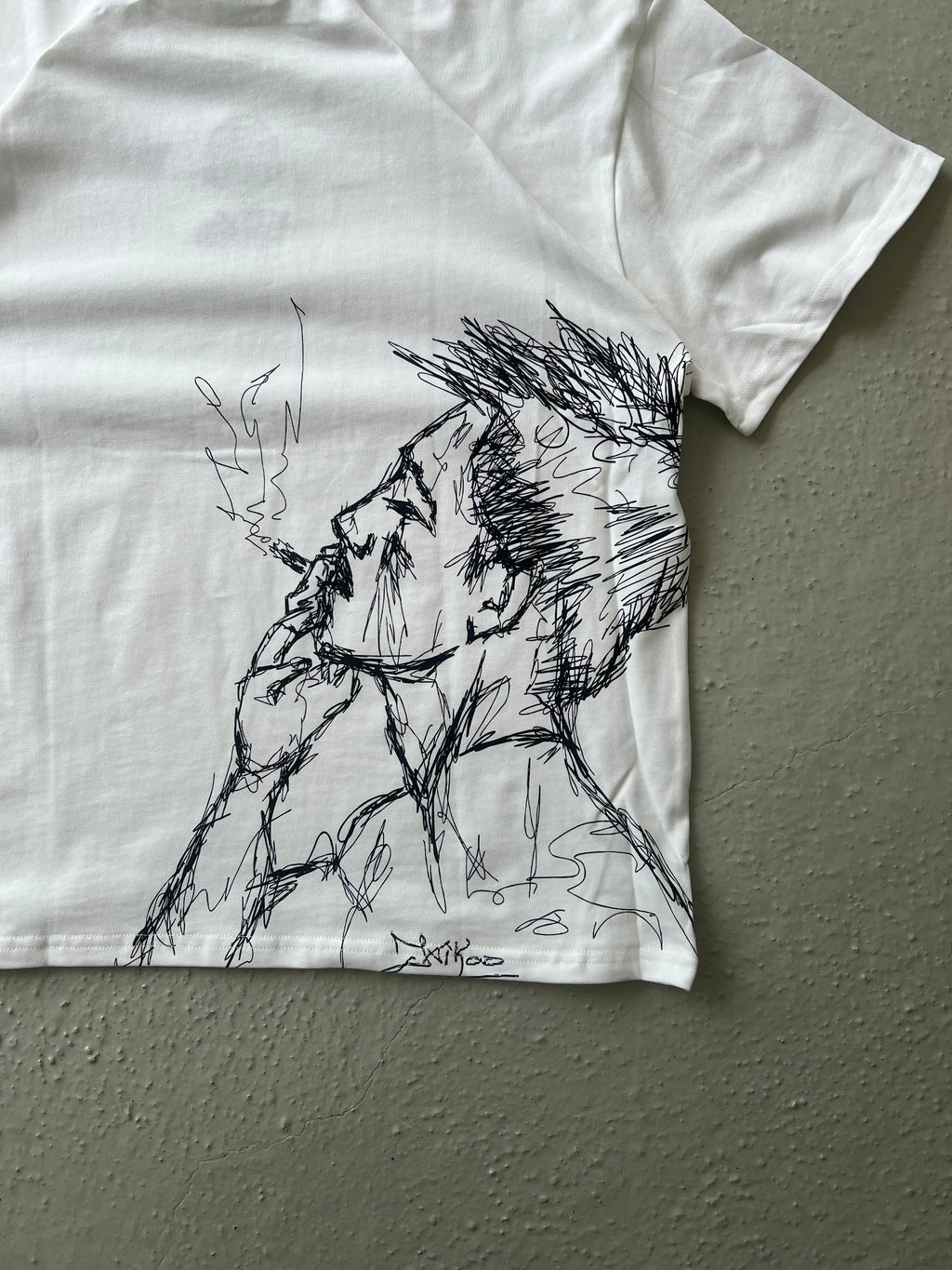 Jaikoo smoking man t-shirt