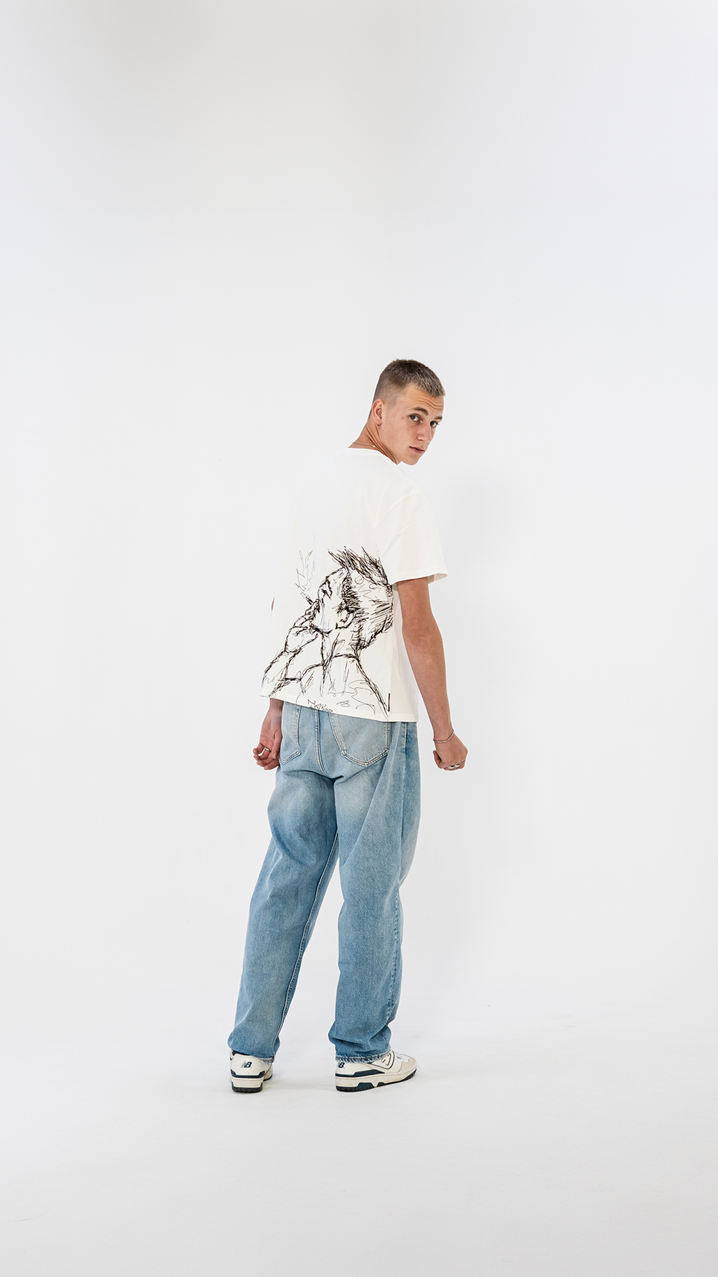 Jaikoo smoking man t-shirt