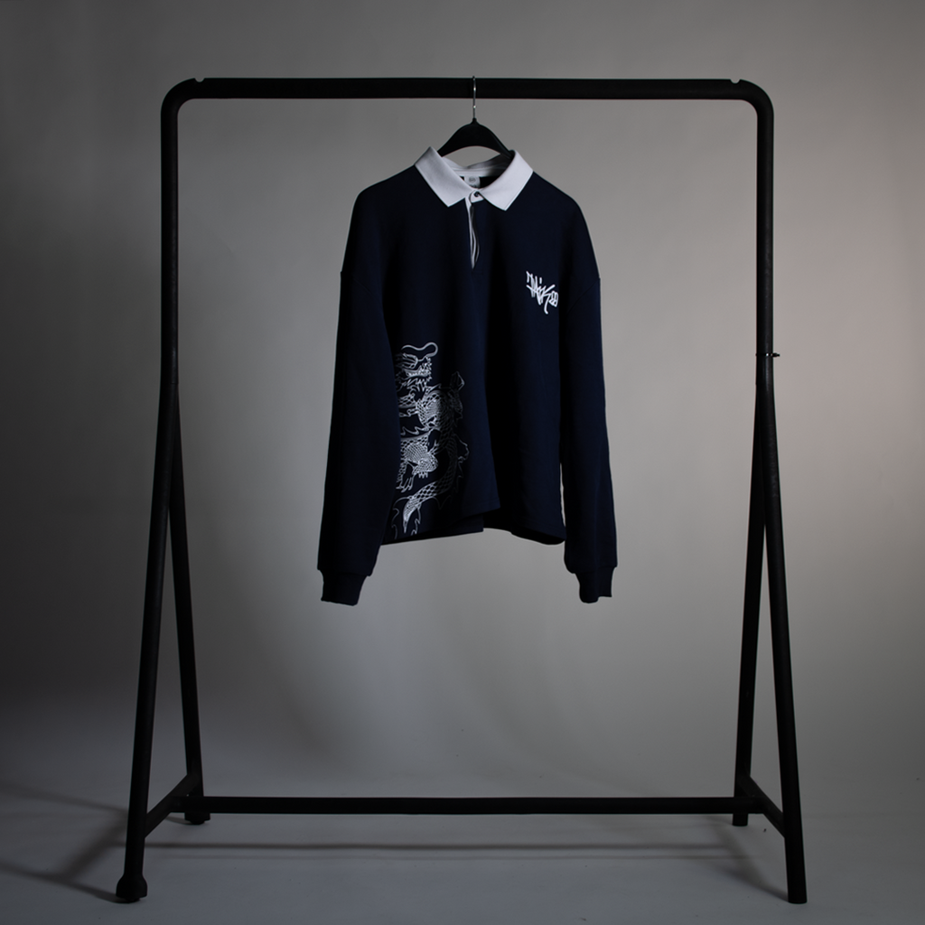 Dragon polo sweatshirt