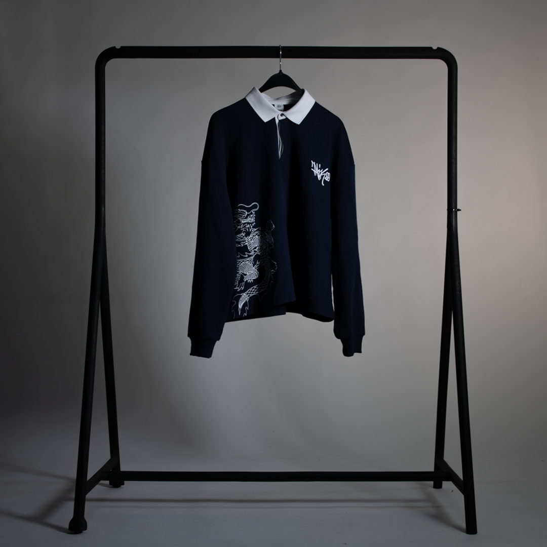 Dragon polo sweatshirt