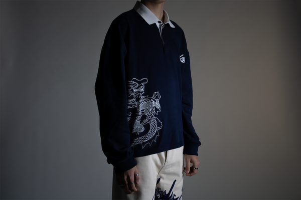 Dragon polo sweatshirt